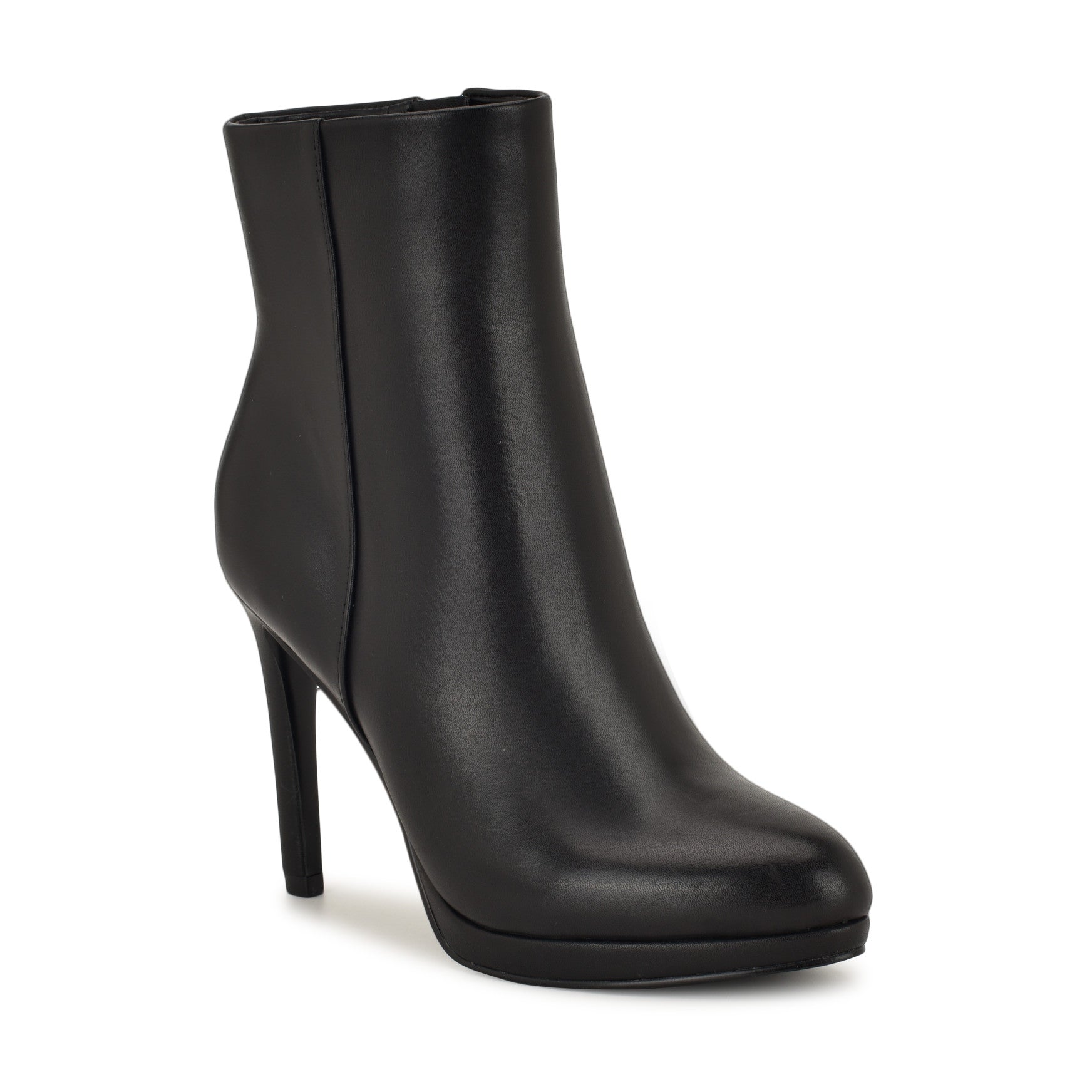 Quanette Platform Leather Booties - Image 2