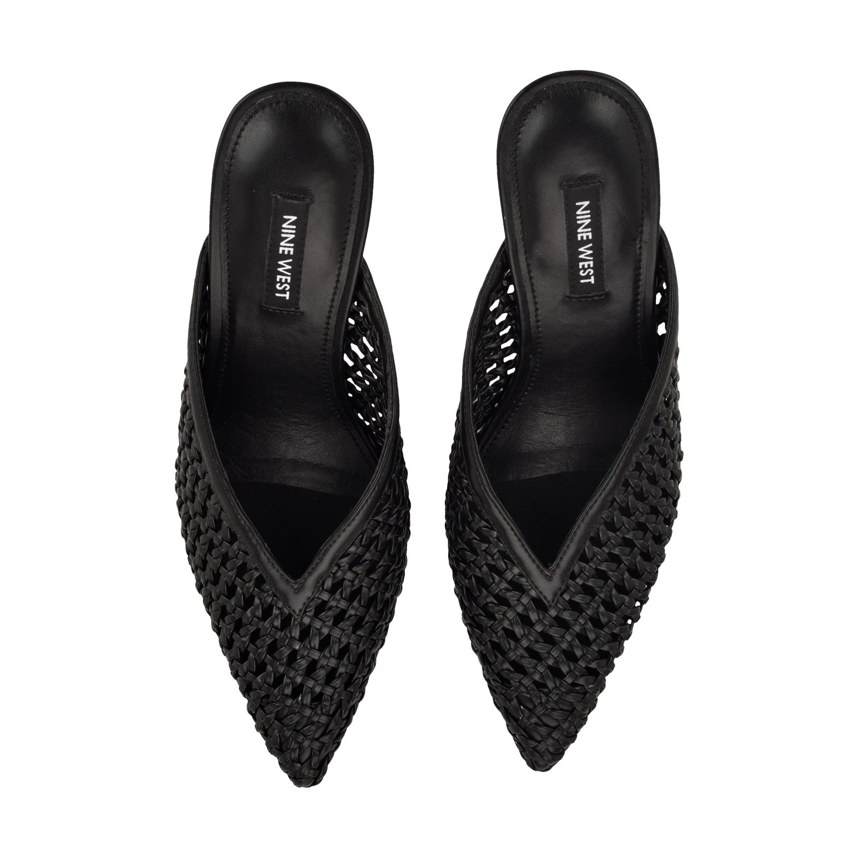 Grasso Woven Mule Pumps - Image 5