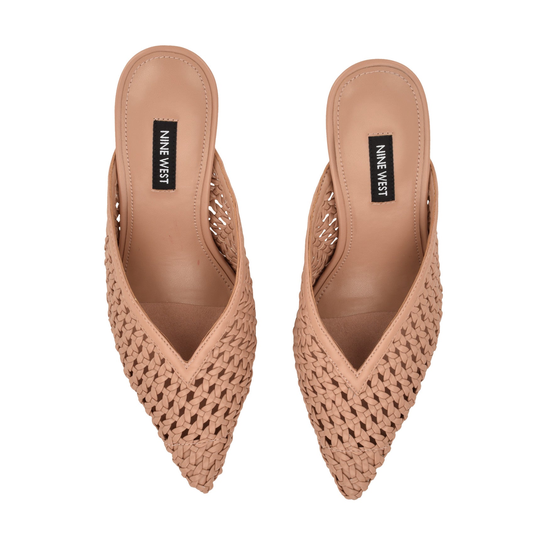 Grasso Woven Mule Pumps - Image 5